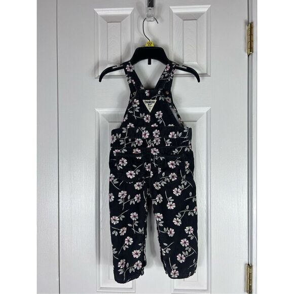 Oshkosh Girls Cord Overalls Size 18m - Picture 3 of 4